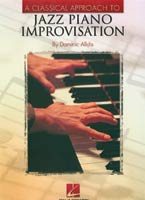 Classical Approach to Jazz Piano Improvisation piano sheet music cover